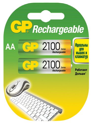 Аккумулятор GP R6 2100A HC-2DECRC2 2шт (упак) AA картинка 